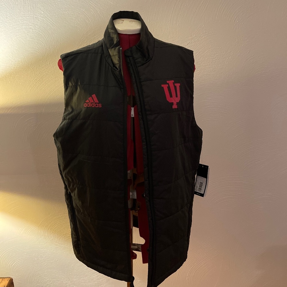 IU black Adidas Vest